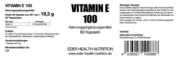 Vitamin E 100