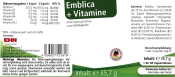 Emblic + vitamins