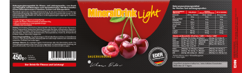 Mineraldrink light - sour cherry