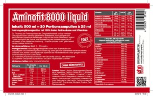 EDER Aminofit 8000 liquid